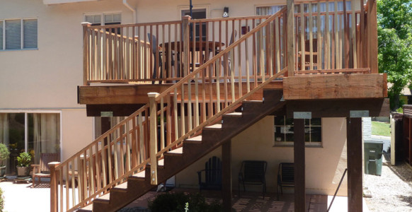 Outdoor Hardwood Construction and home remodeling